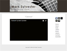 Tablet Screenshot of marksylvester.net